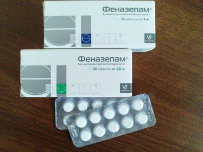 Phenazepam pills